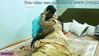Indian bengali aunty enjoying sex young guy